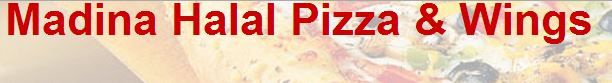 Madina Halal Pizza and Wings - Logo