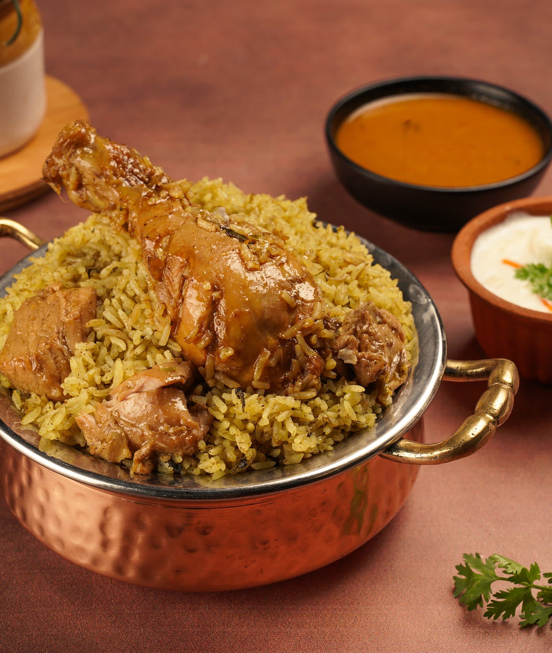 Maharaja Military Canteen - Donne Biryani - Logo
