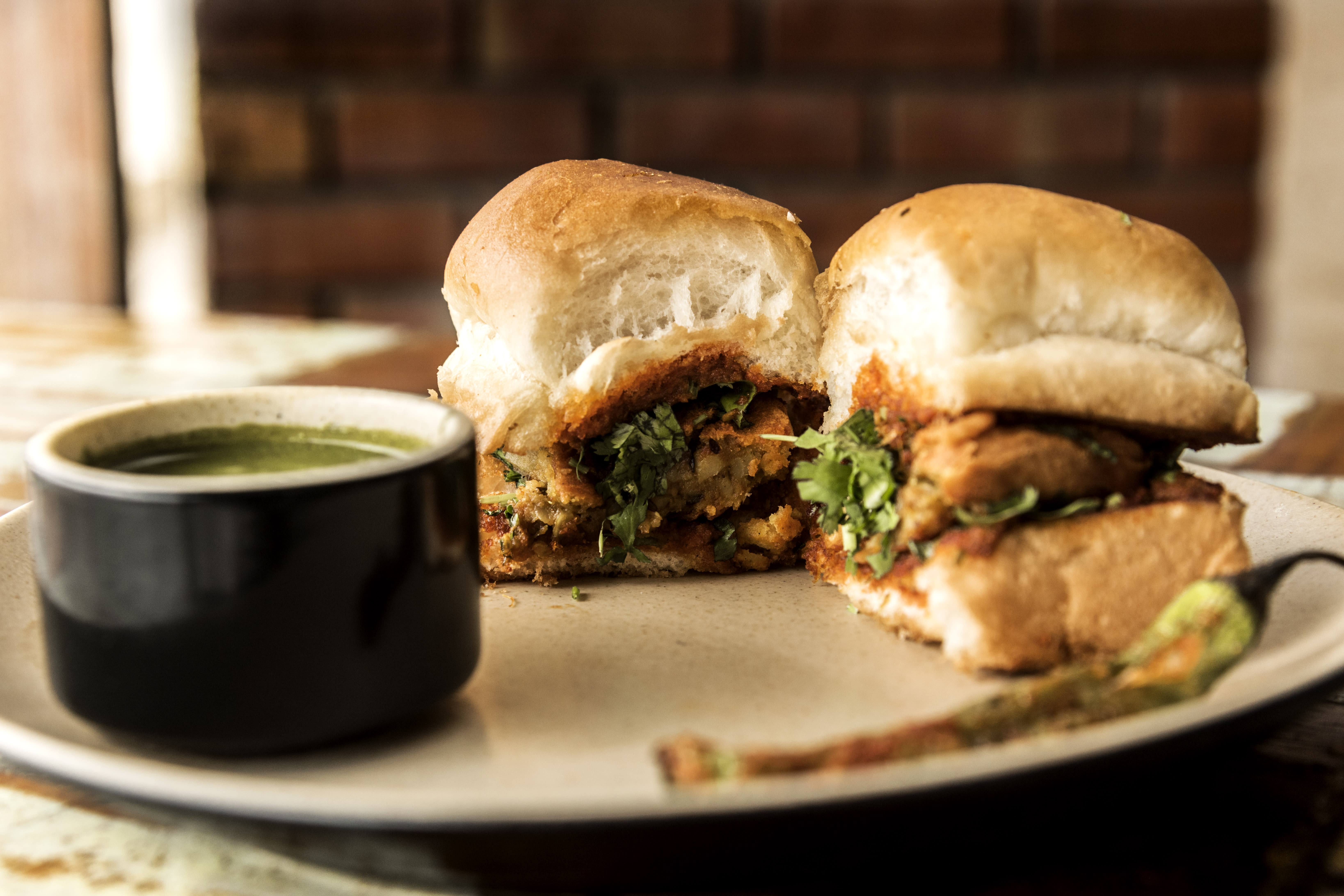 Maharashtra Vadapav & Korean Momos - Logo