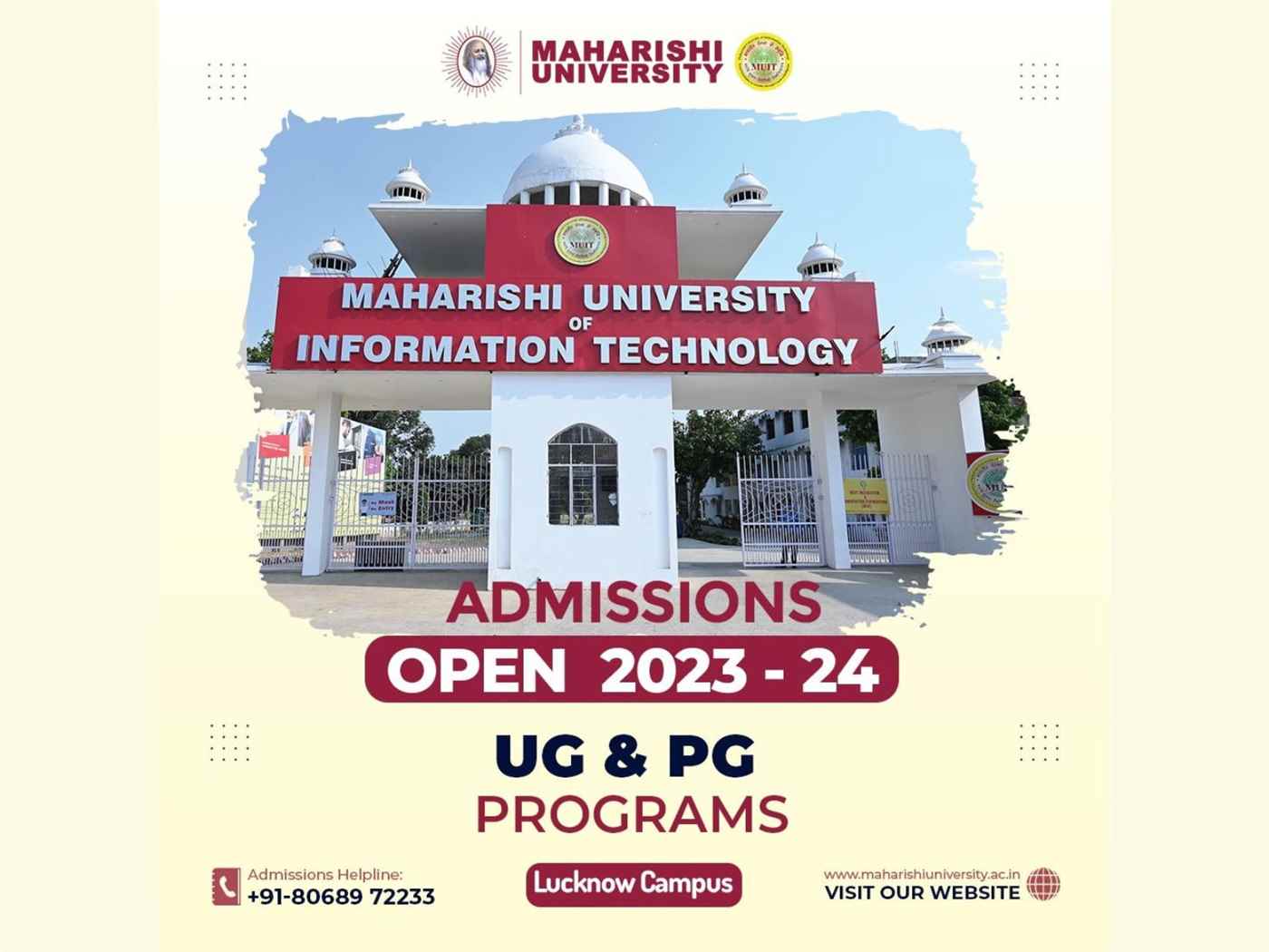 Maharishi University Of Information Technology - Cover photo