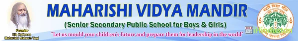 Maharishi Vidya Mandir Vidisha Road - Logo