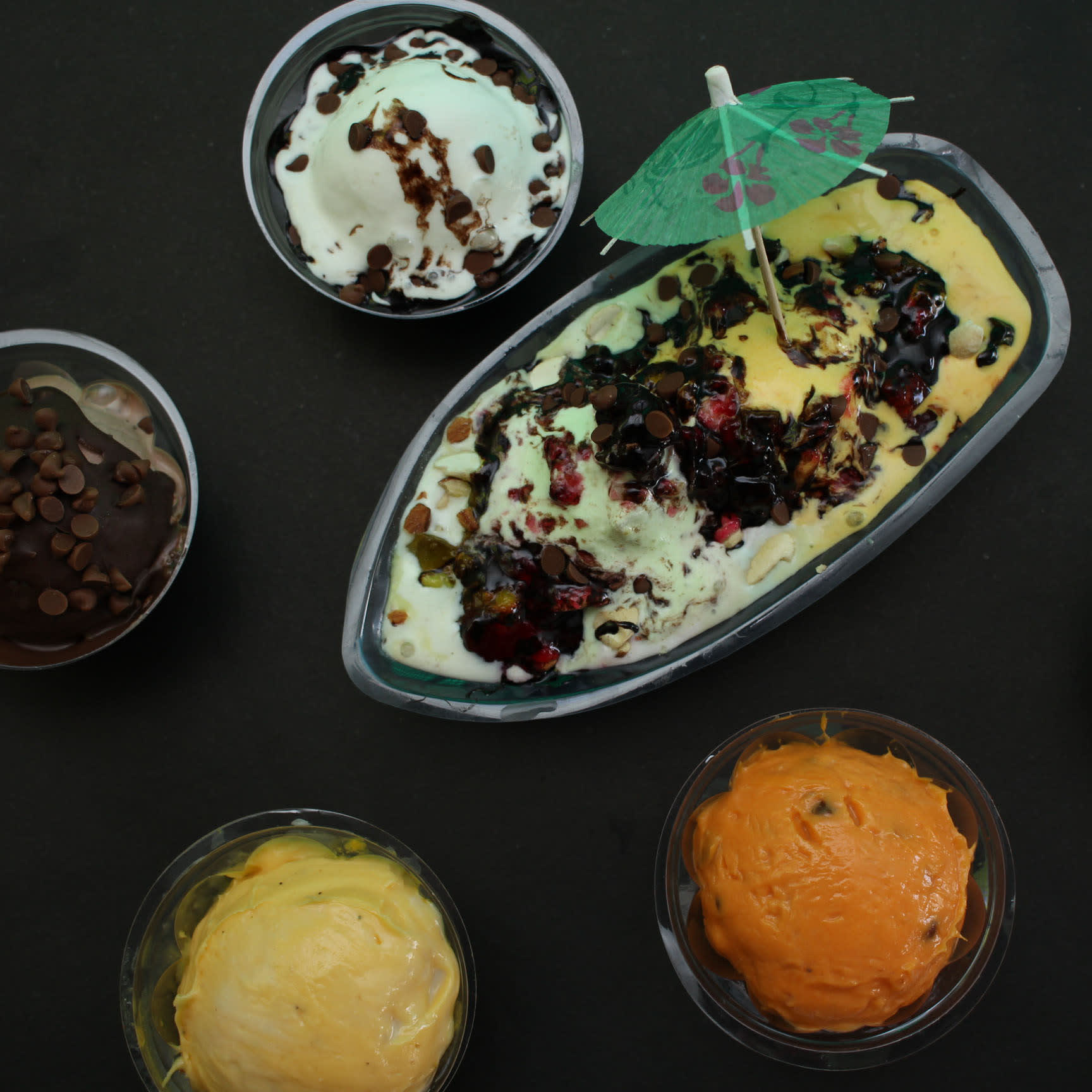Mahavir Ice Cream - Logo