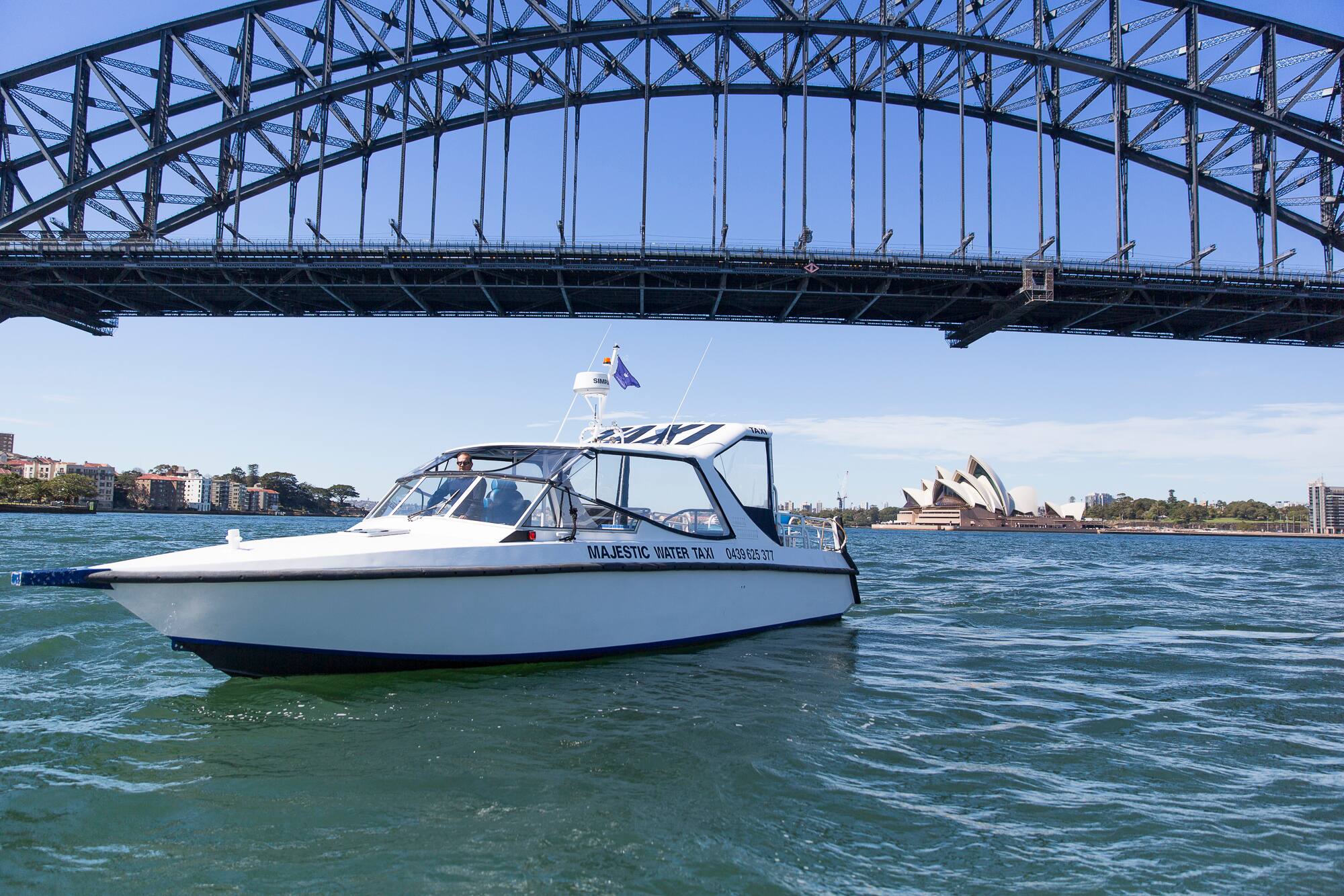 Majestic Water Taxis - Logo