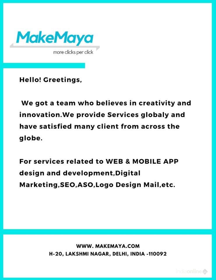 Make Maya Pvt Ltd - Cover photo