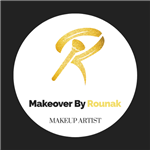 Makeover By Ronak - Logo