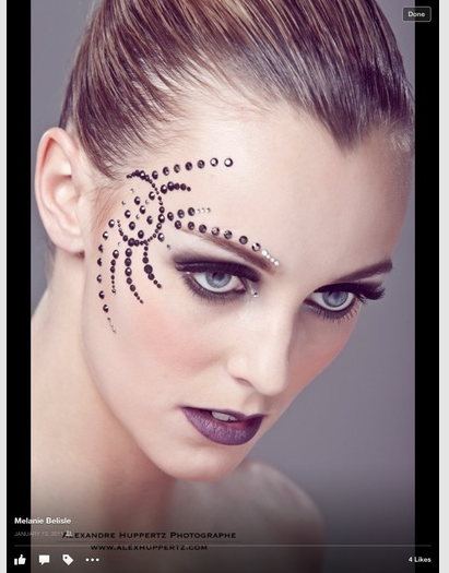 Make-up by Melanie Belisle - Cover photo