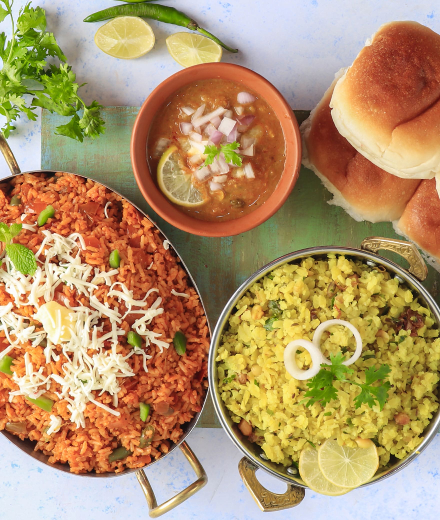 Mamaji Pavbhaji - Logo