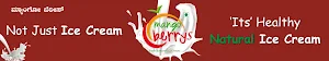 Mango Berrys Fresh Natural Ice Cream - Logo