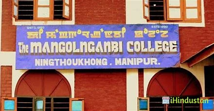 Mangolnganbi College, Ningthoukhong - Logo