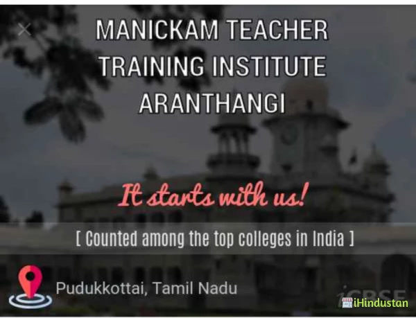 Manickam Teacher Training Institute - Logo