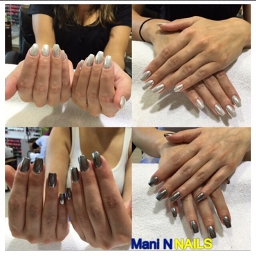 Mani N Nails - Logo
