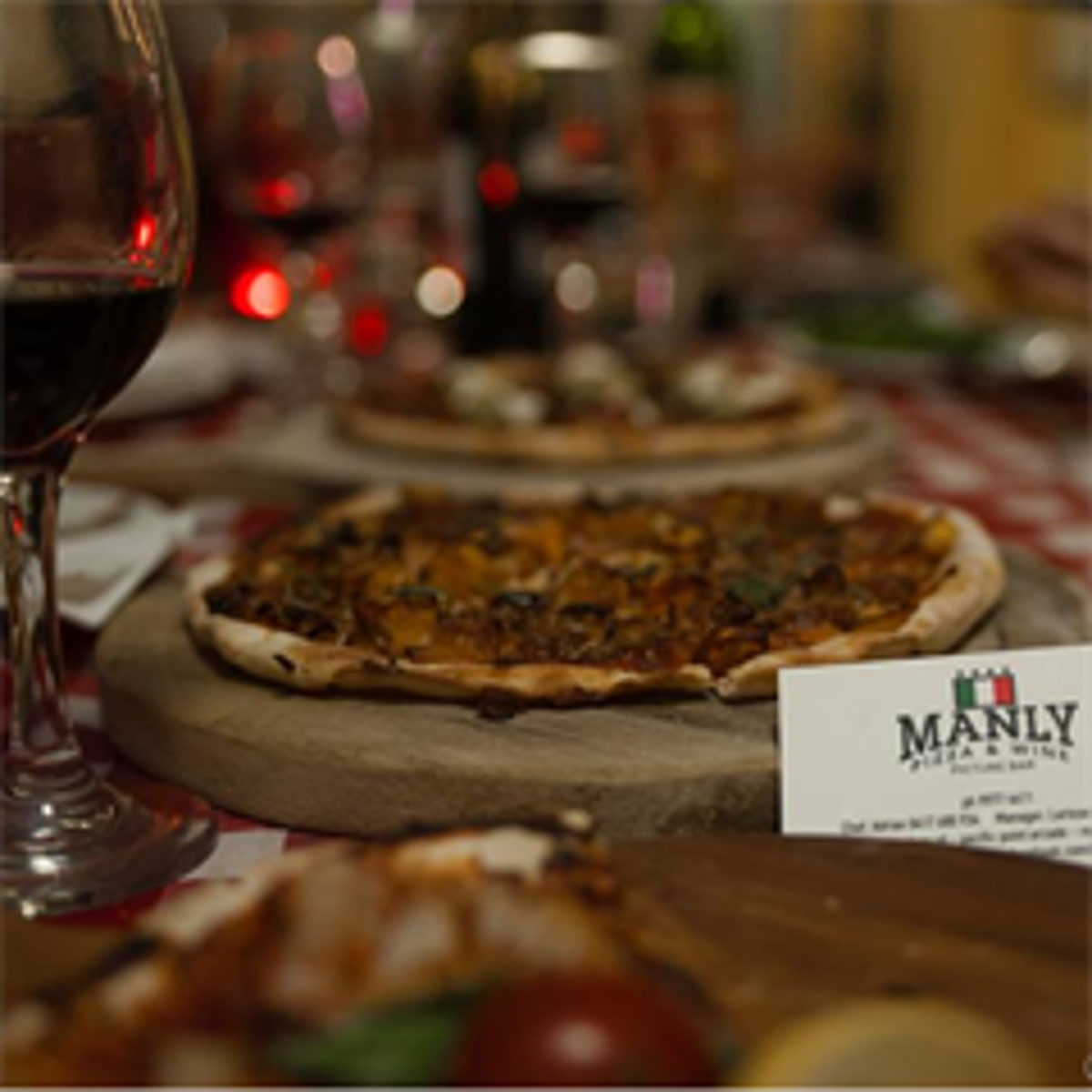 Manly Pizza & Wine - Logo