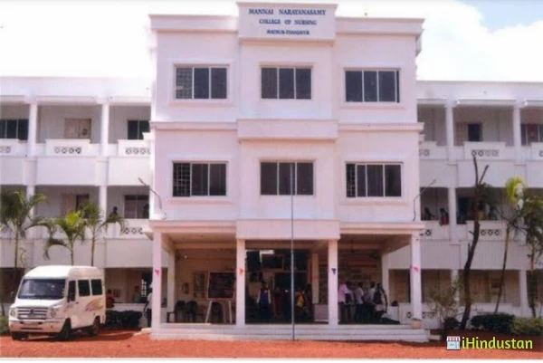 Mannai Narayanasamy School of Nursing - Logo