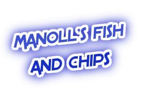 Manolls Fish And Chips - Logo