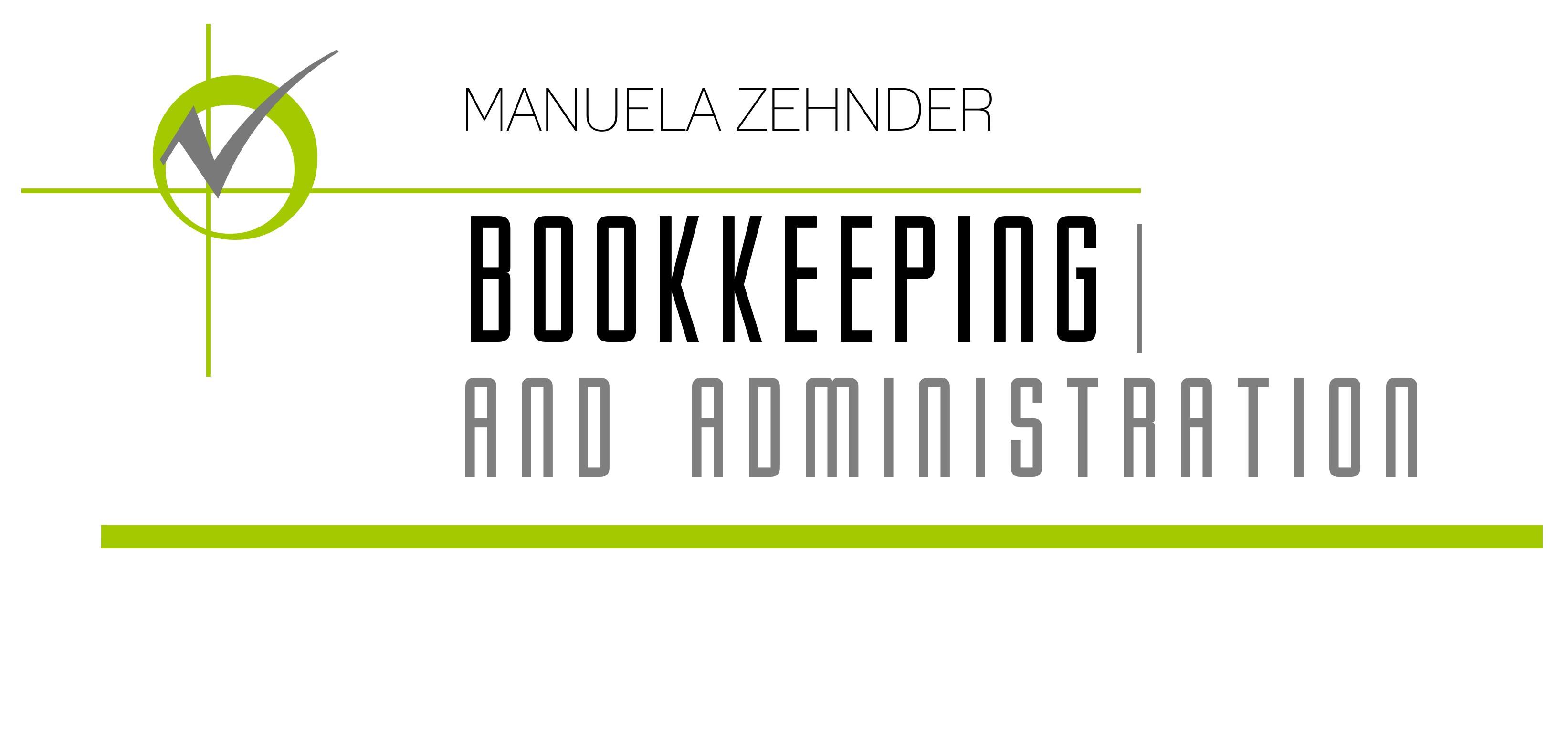 Manuela Zehnder Bookkeeping - Cover photo
