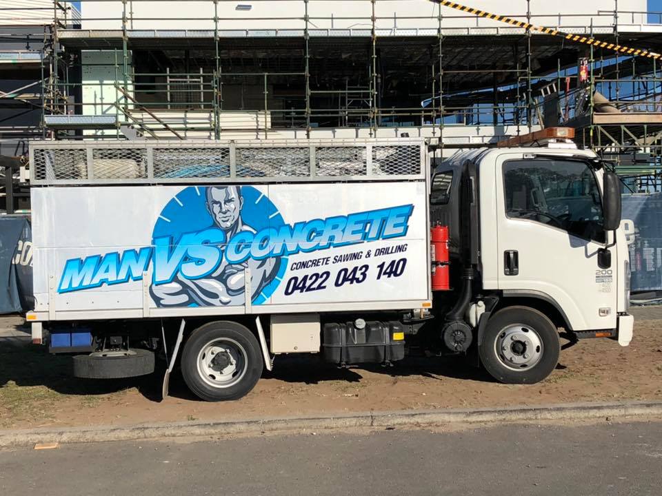 Man V's Concrete - Cover photo