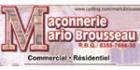 Maçonnerie Mario Brousseau inc. - Logo