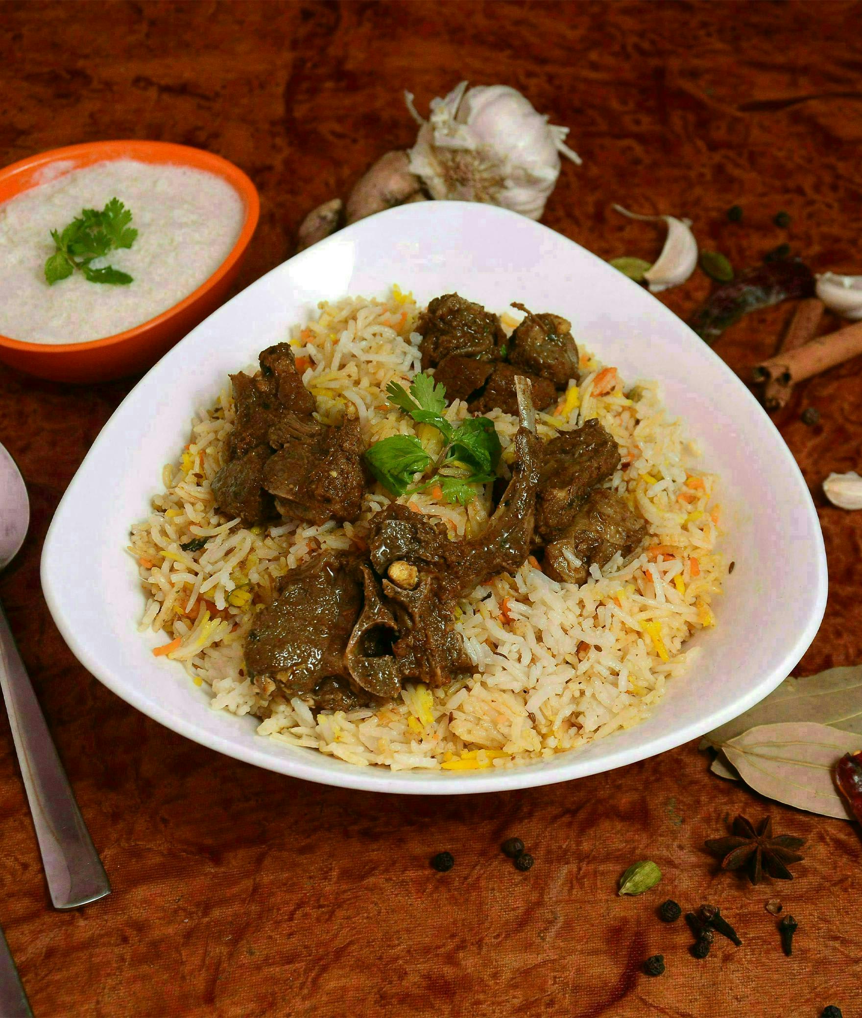 MARANS HOMEMADE BIRIYANI - Logo