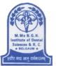 Maratha Mandal's Nathajirao G. Halgekar Institute of Dental Sciences & Research Centre (MMNGHIDSRC) - Logo