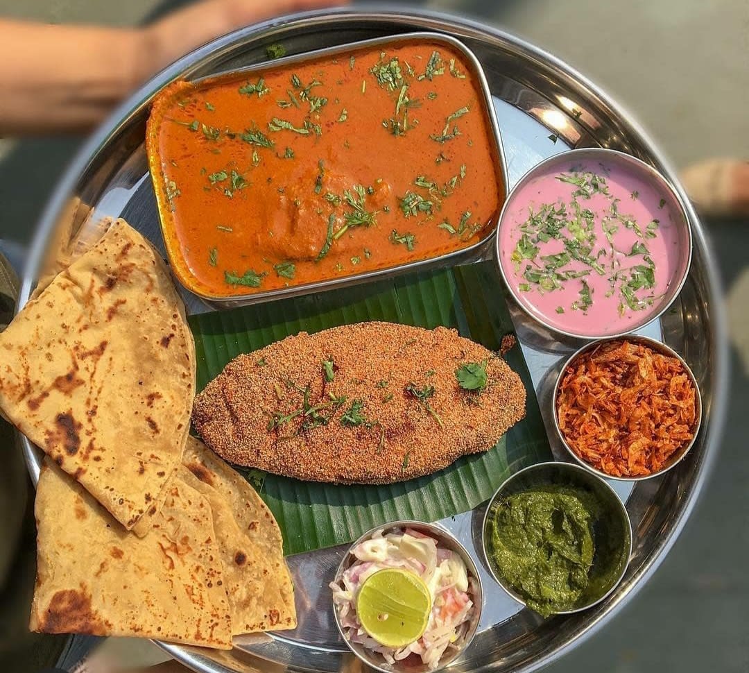 marathi thali - Logo