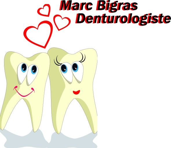 Marc Bigras Denturologiste - Logo