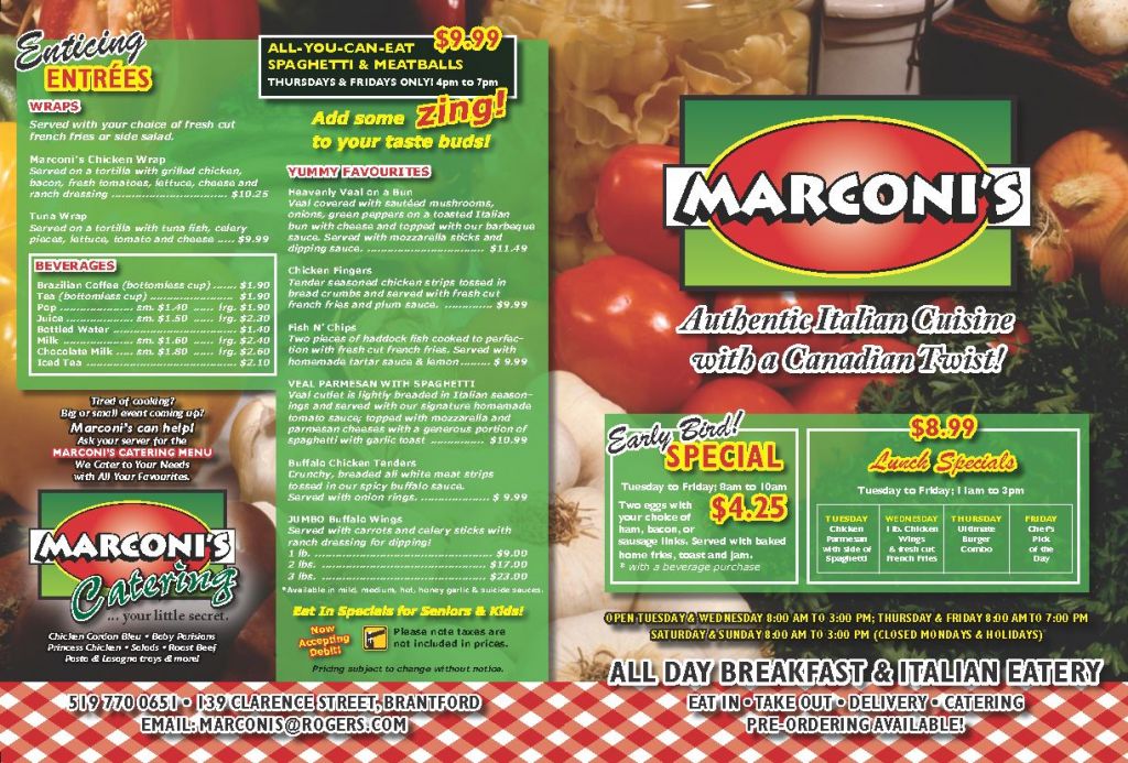 Marconi&s;s Diner - Cover photo