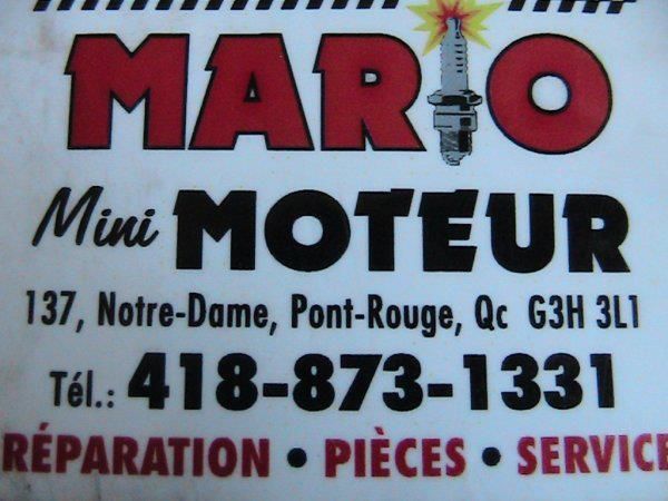 Mario Mini Moteur - Cover photo