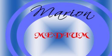 Marion Medium - Logo