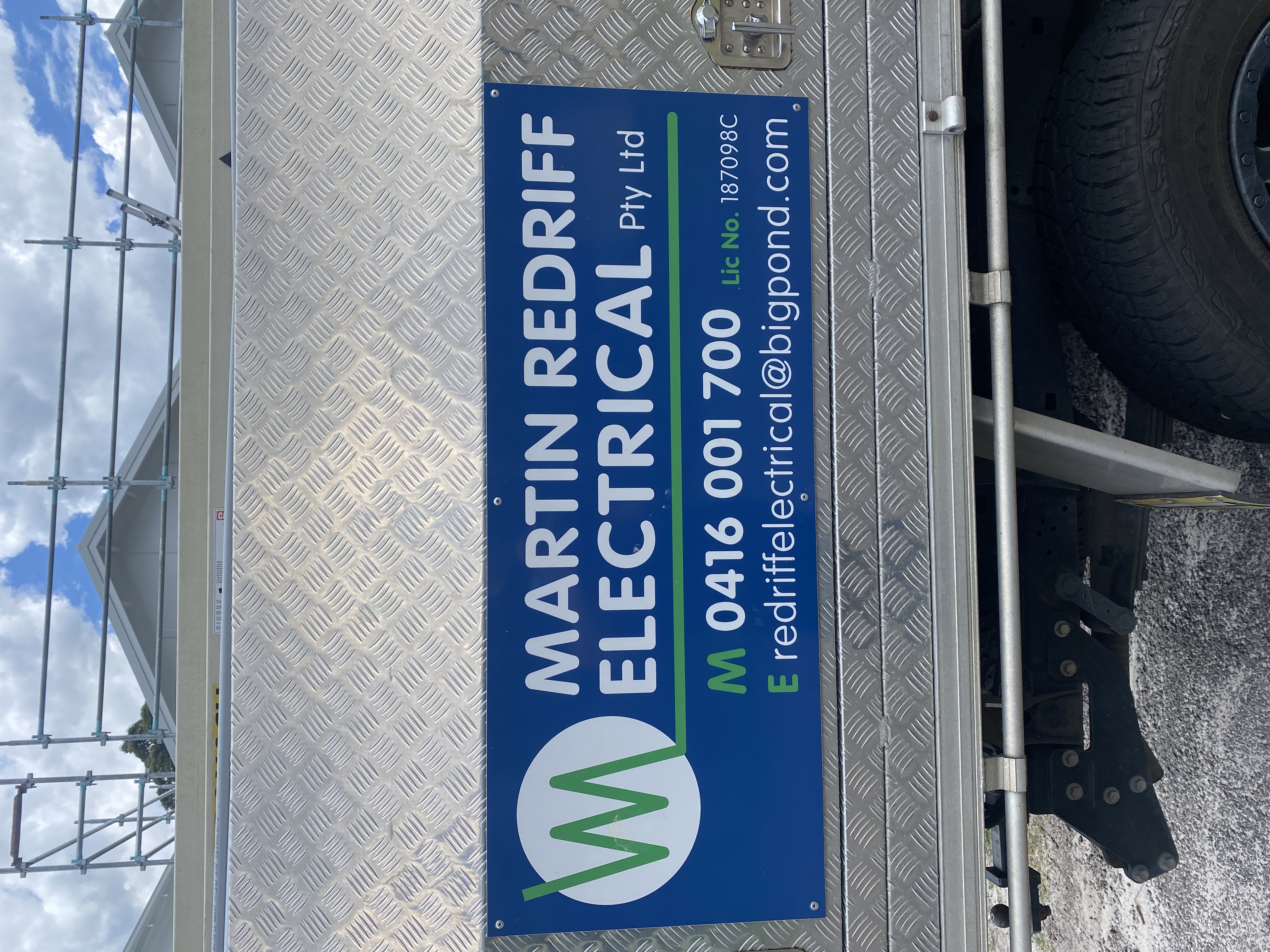 Martin Redriff Electrical - Logo