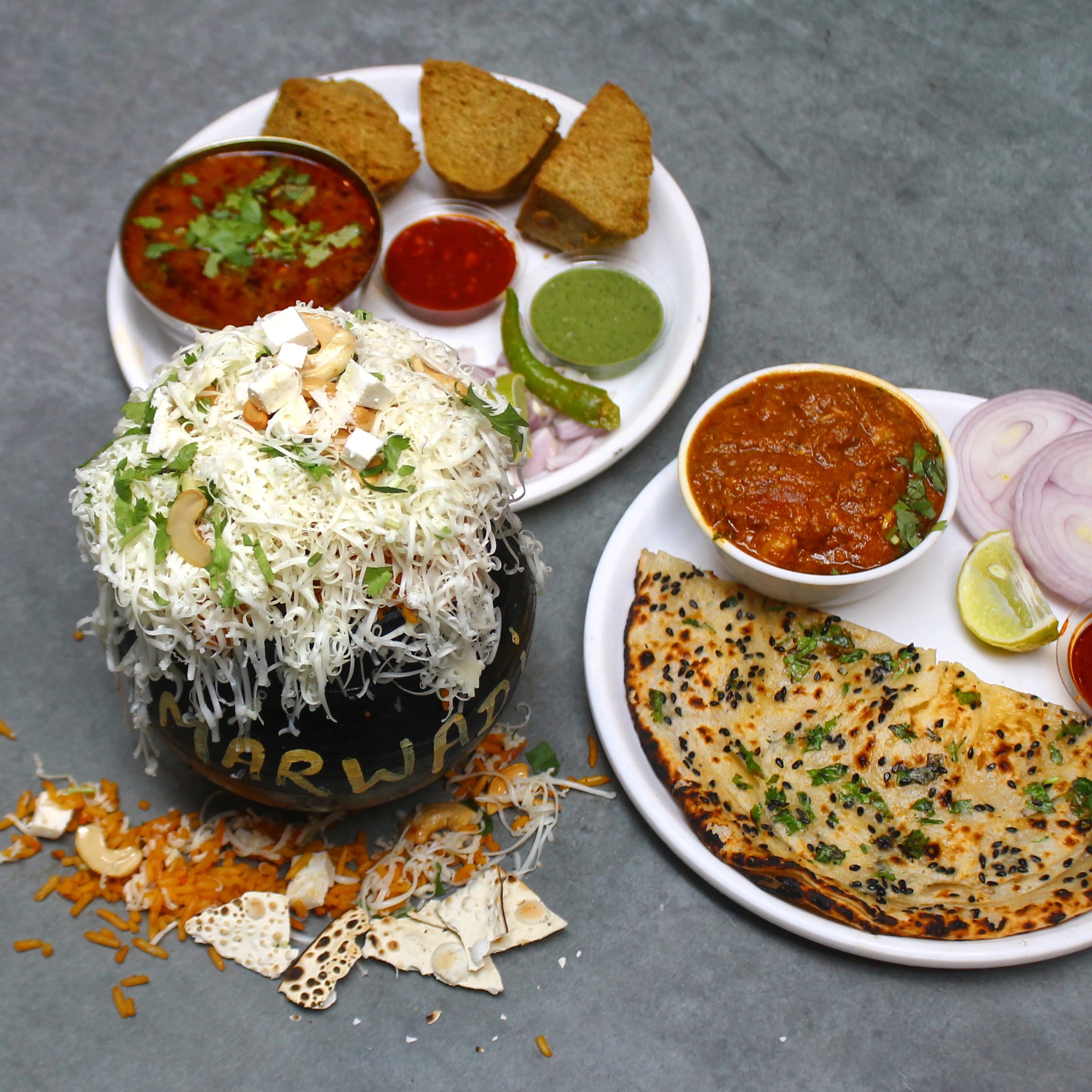 Marwadi food corner - Logo