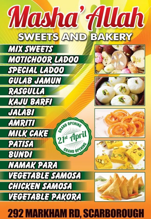 Masha&s; Allah Sweets and Bakery - Cover photo