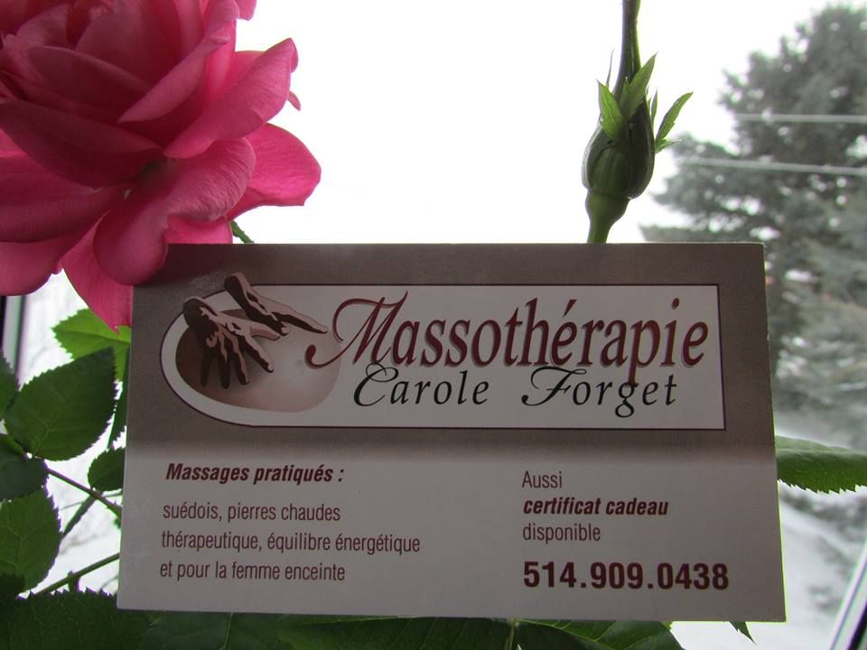 Massotherapie Carole Forget - Logo