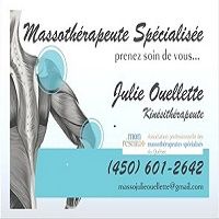 Massothérapeute Spécialisée Julie Ouellette - Logo