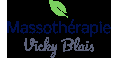 Massothérapie Vicky Blais - Logo