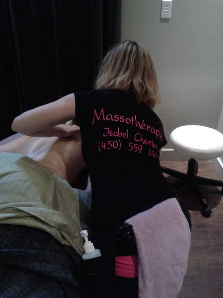 Massothérapie Isabel Chartier - Logo