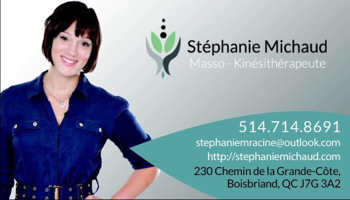 Massothérapie Stéphanie Michaud - Cover photo