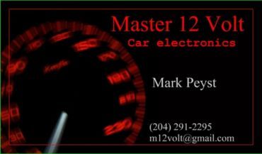 Master 12 Volt - Logo