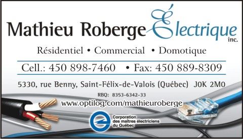 Mathieu Roberge Électrique inc. - Logo