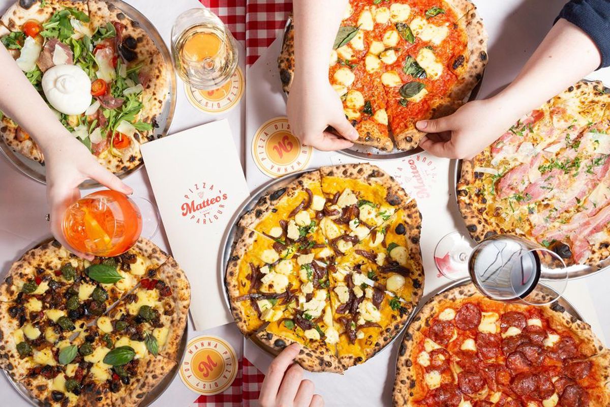 Matteo's Pizza Parlour - Logo