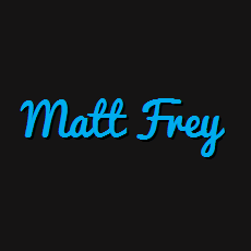 Matt Frey - Responsive Web Designer - Logo