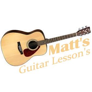 Matt&s;s Guitar Lessons - Logo