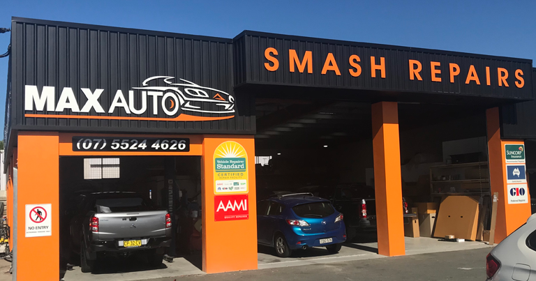Max Auto Smash Repairs - Logo