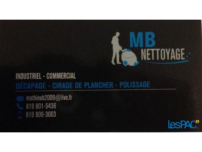 MB Nettoyage - Cover photo