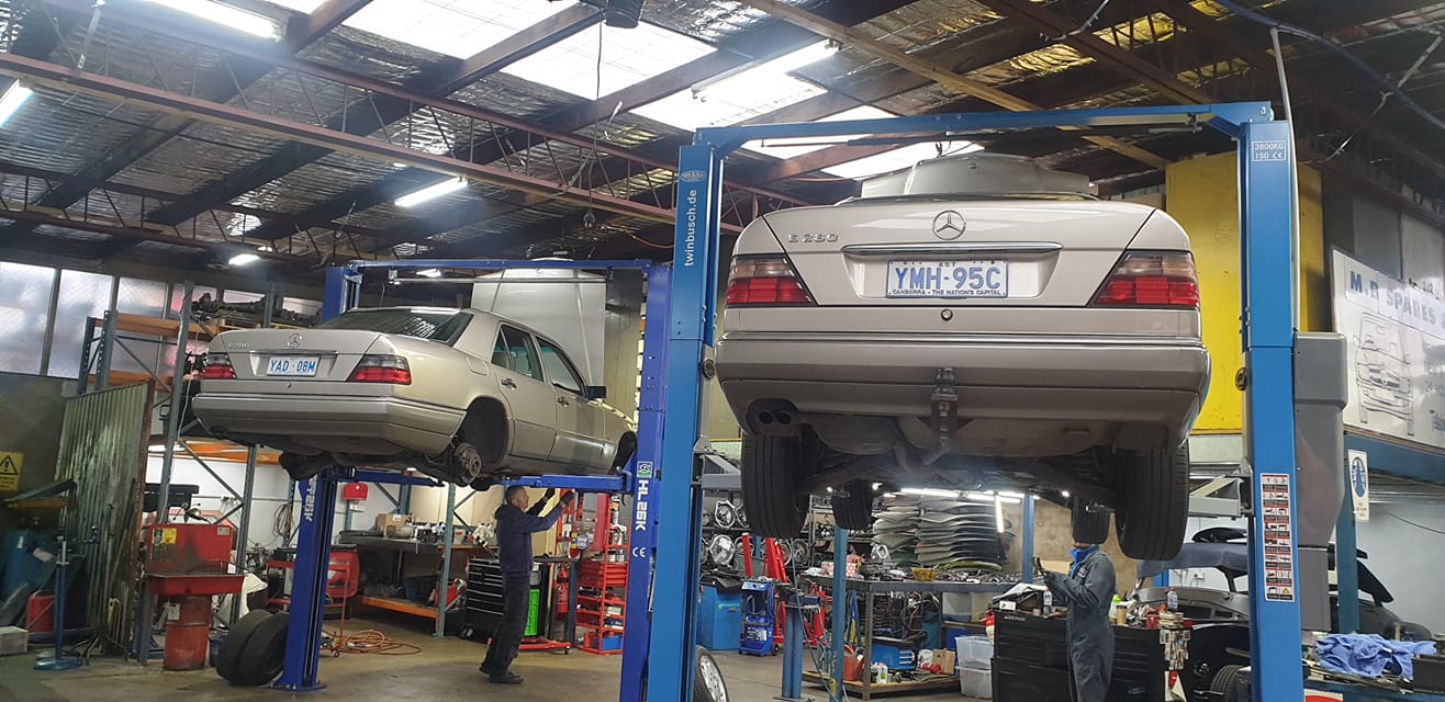 M.B Spares & Service - Logo