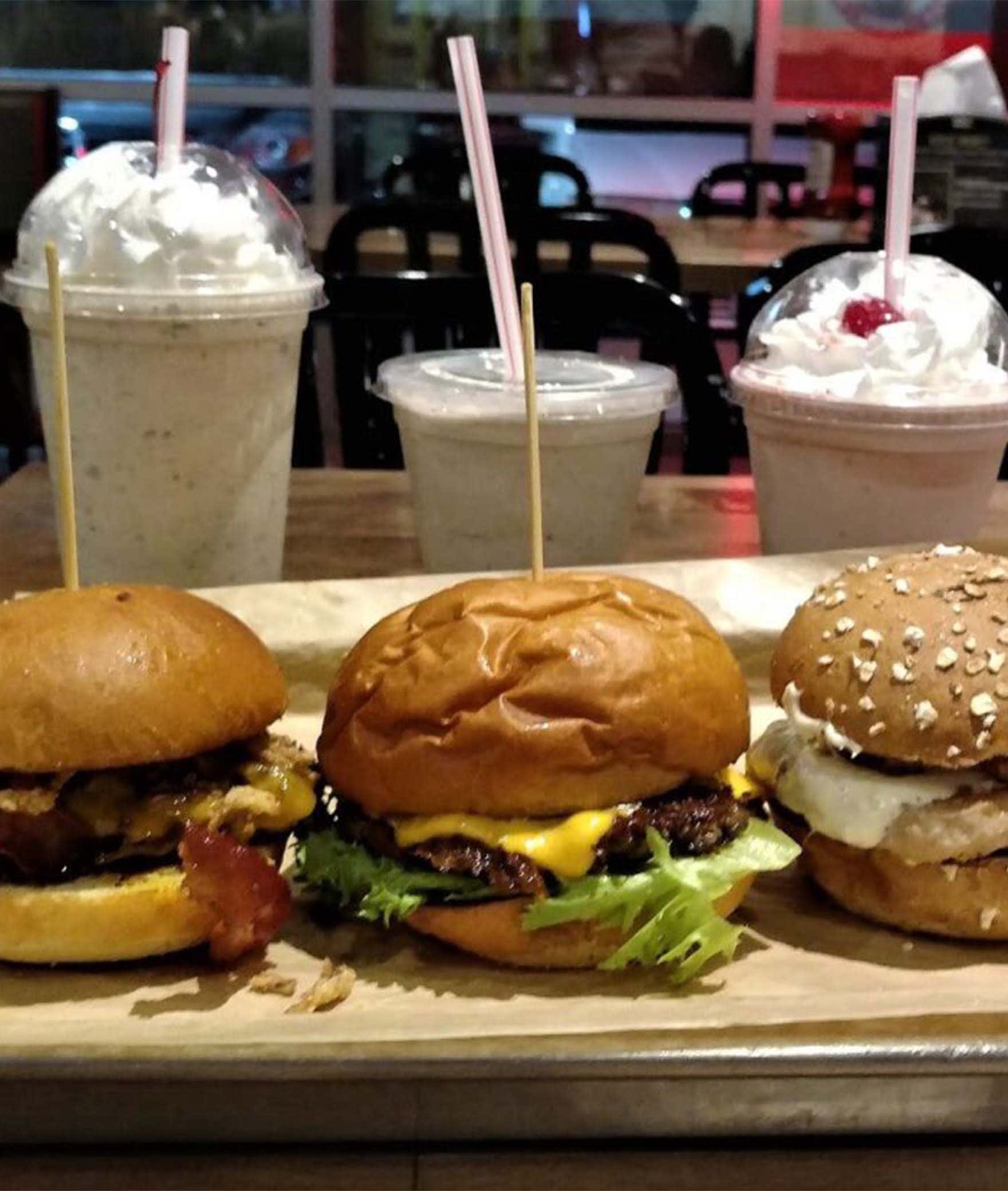 MB's SHAKES AND BURGERS - Logo