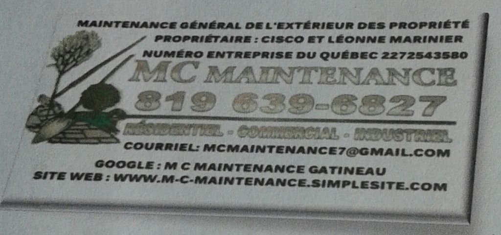 M C MAINTENANCE - Logo