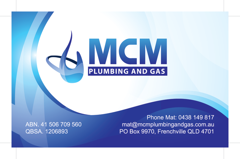 MCM Plumbing & Gas - Logo