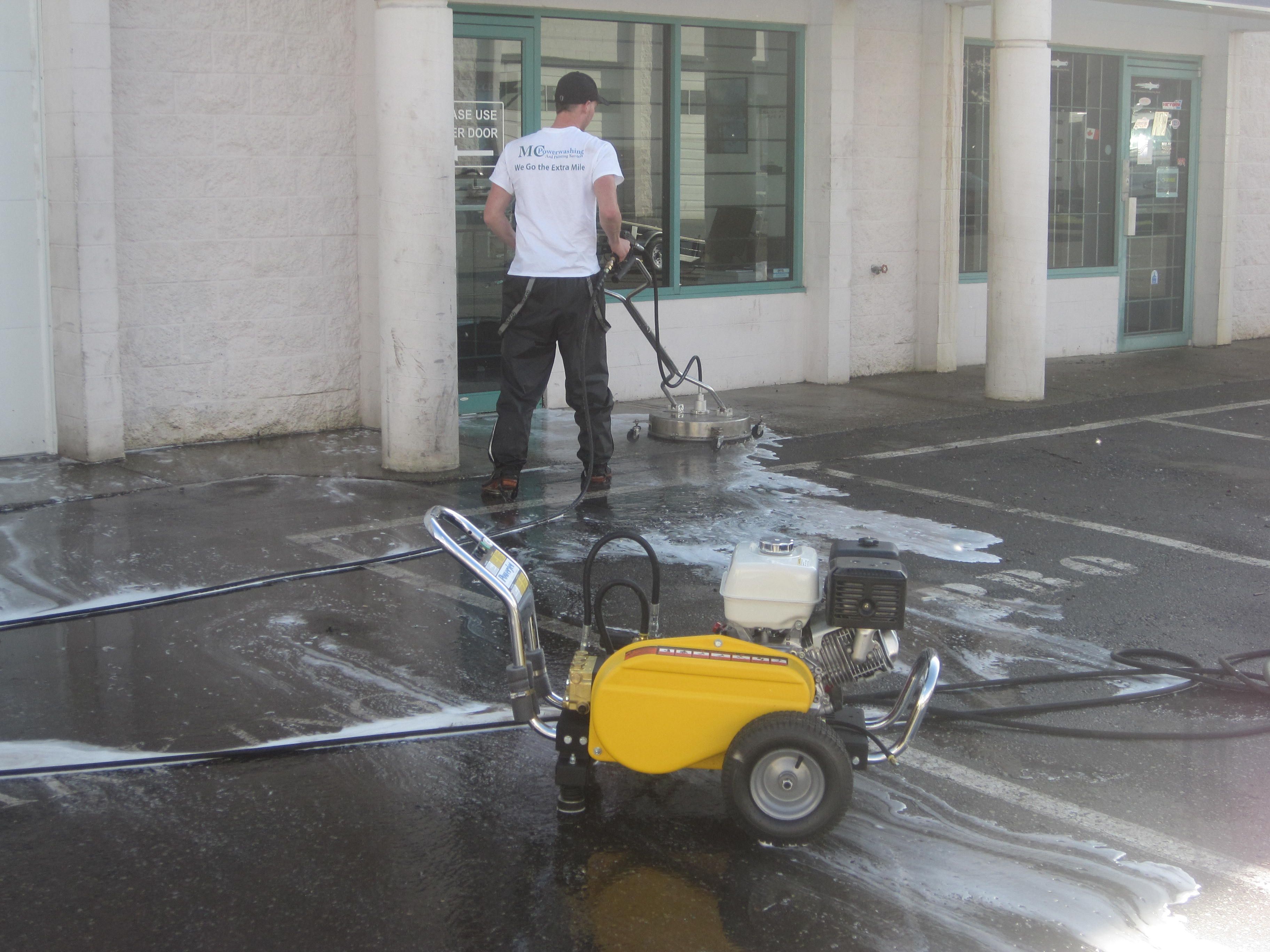 MC Power Washing &a; Painting Services - Logo