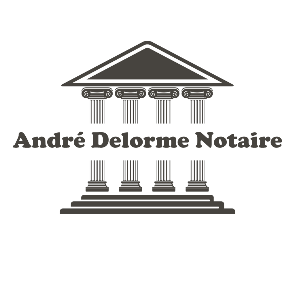Me André Delorme Notaire - Logo
