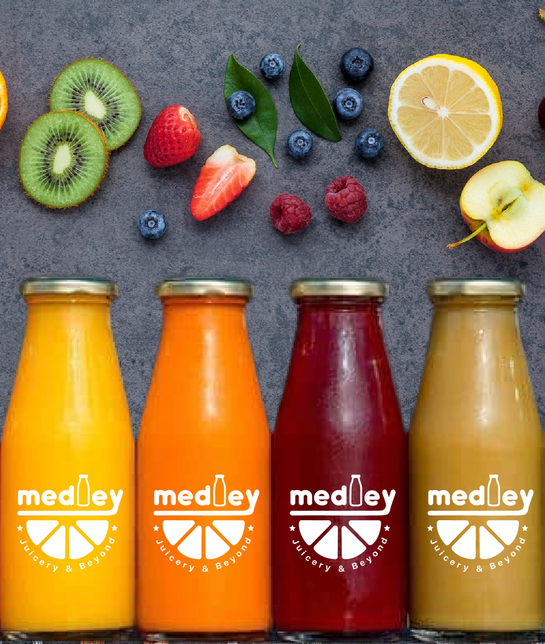 Medley - Juicery & Beyond - Logo